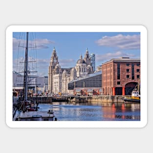 The Liverpool Waterfront Sticker